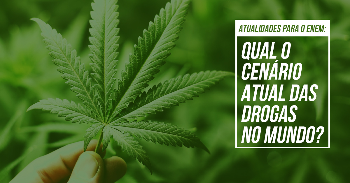 Atualidades para o Enem: Qual o cenário atual das drogas ilícitas no mundo?