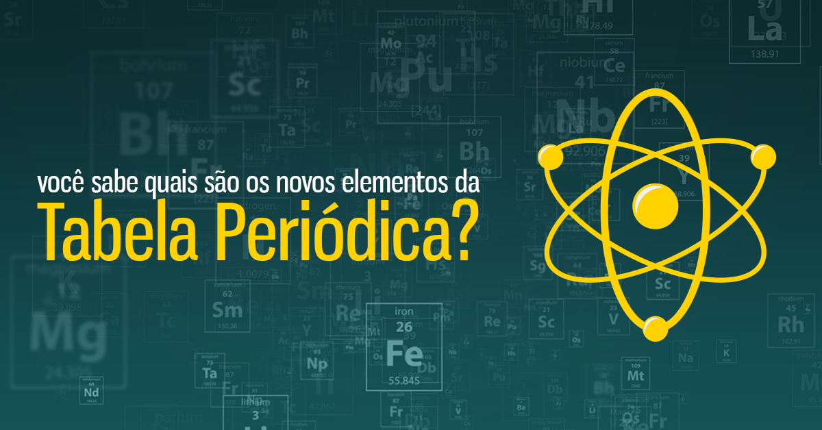 Você sabe quais são os novos elementos da tabela periódica?