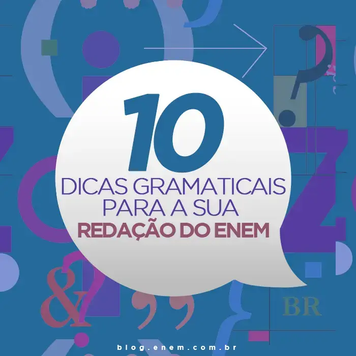 10 dicas gramaticais para a sua redação do Enem
