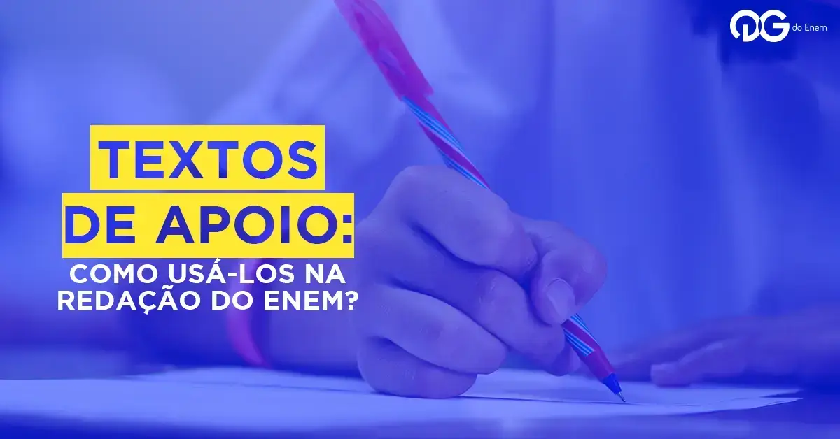 Textos de apoio: como usá-los na redação do ENEM?