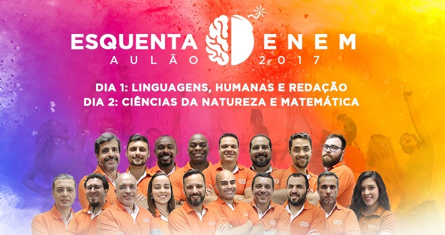 ENEM 2017: QG do Enem e Pensi Realizam Aulões