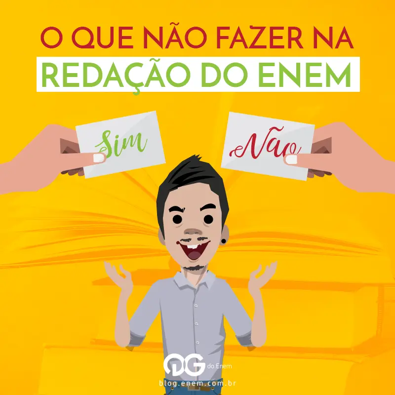 O que não fazer na redação do ENEM