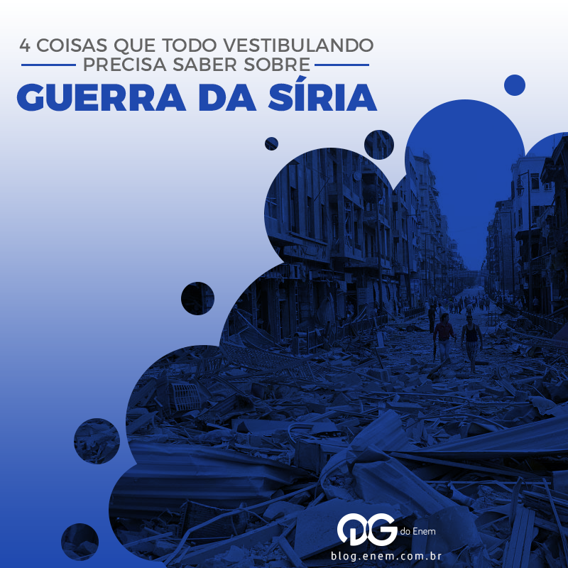 4 coisas que todo vestibulando precisa saber sobre a Guerra da Síria