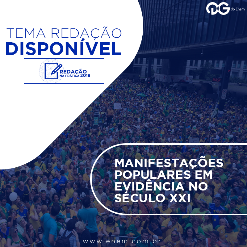 Manifestações populares em evidência no século XXI