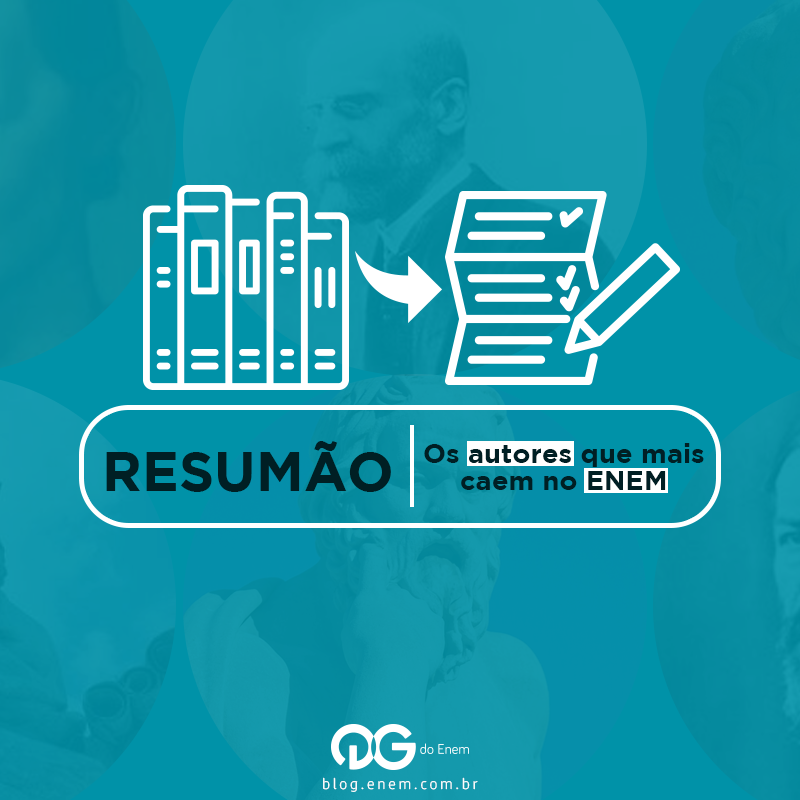 RESUMÃO: Os autores que mais caem no ENEM