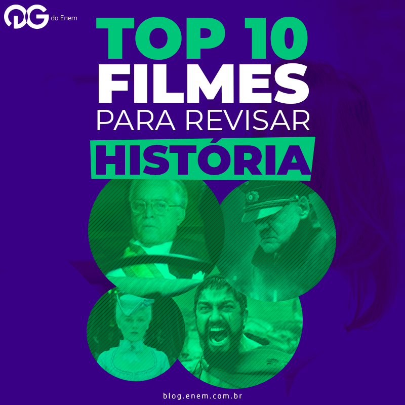 Top 10 filmes para revisar História
