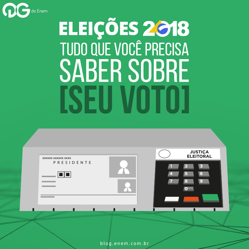 Eleições 2018: tudo o que você precisa saber sobre seu voto