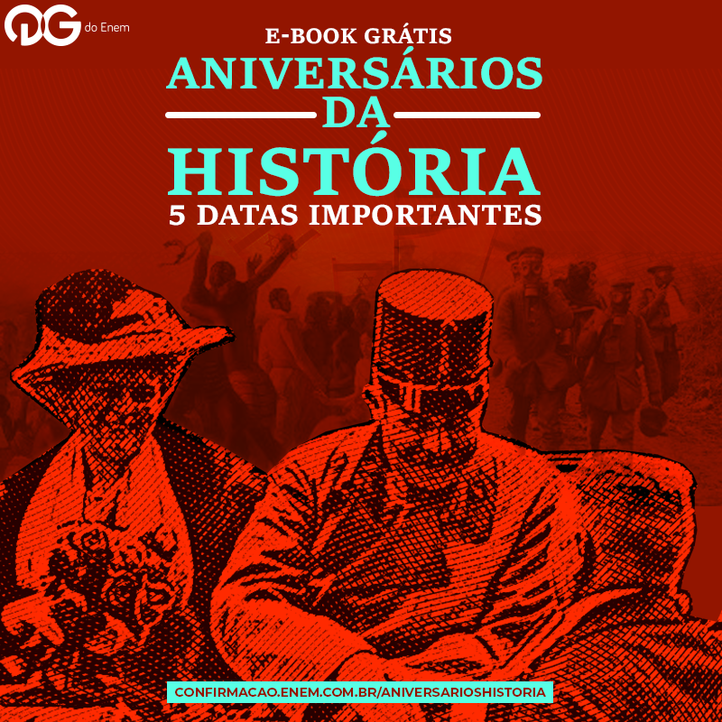 Aniversários História: vestibulares específicos