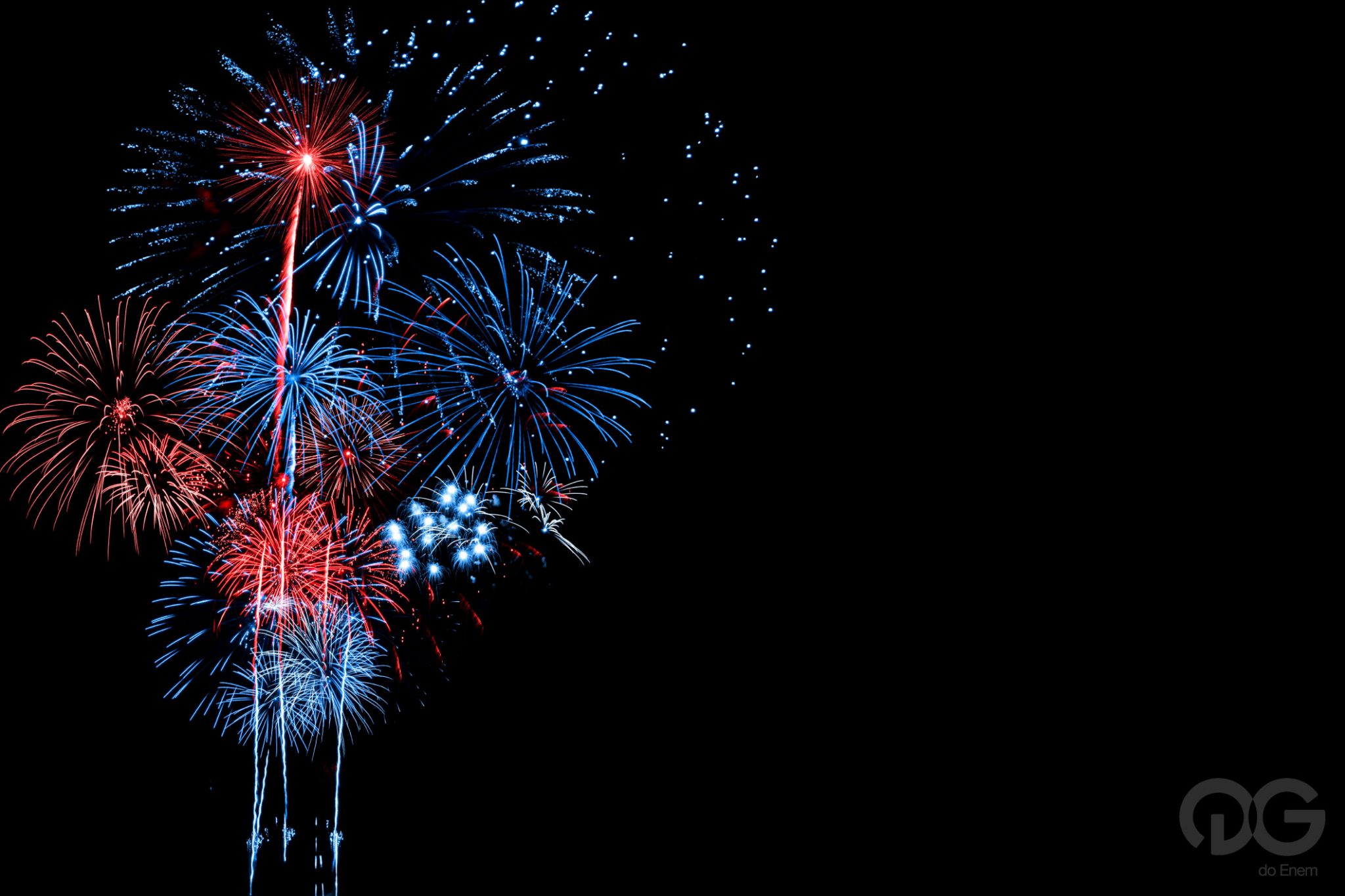 fogos de artifício