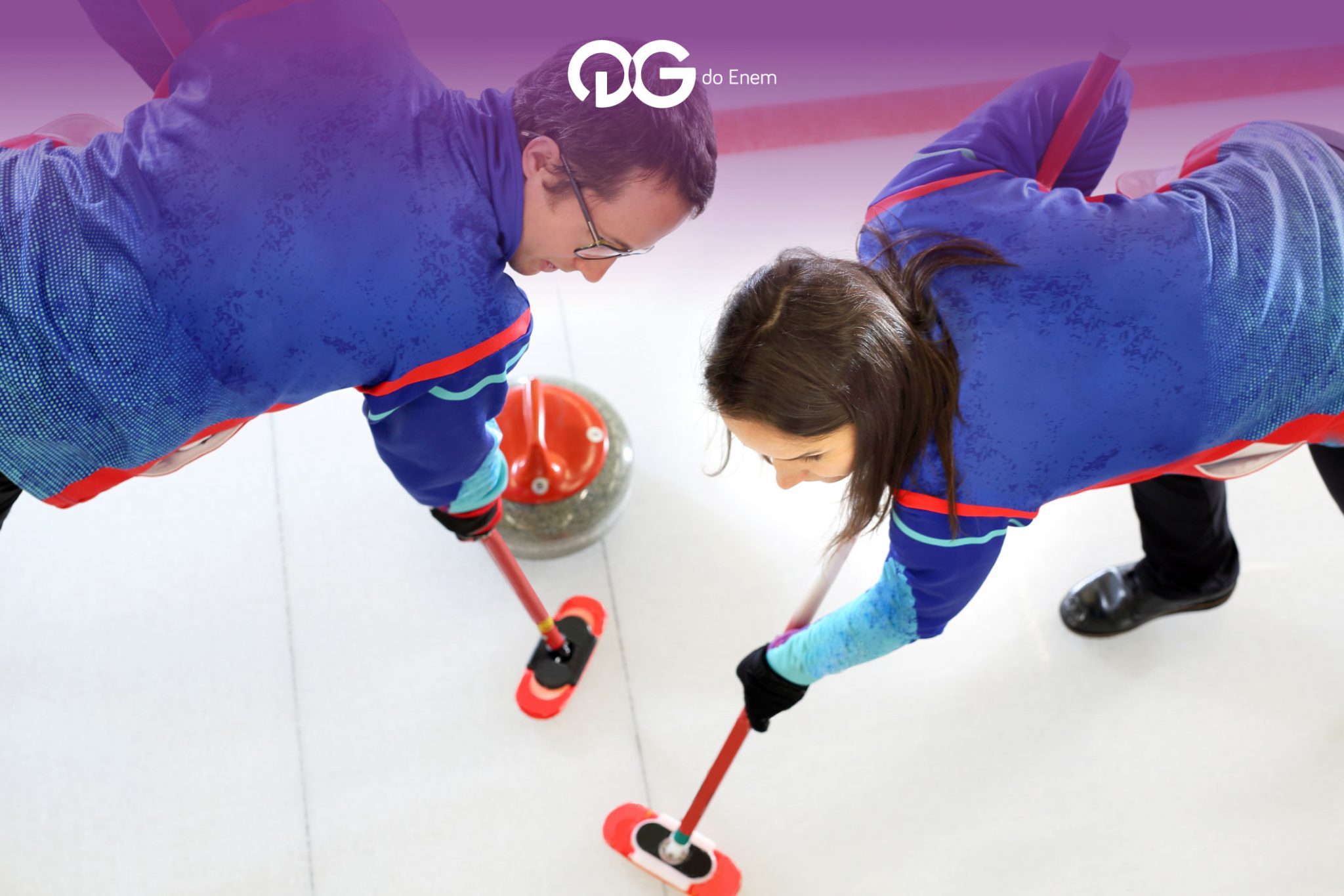 Por que o atrito é fundamental no Curling?