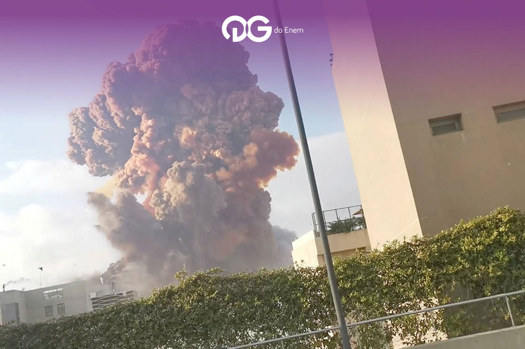 A explosão em Beirute e a física das ondas de choque