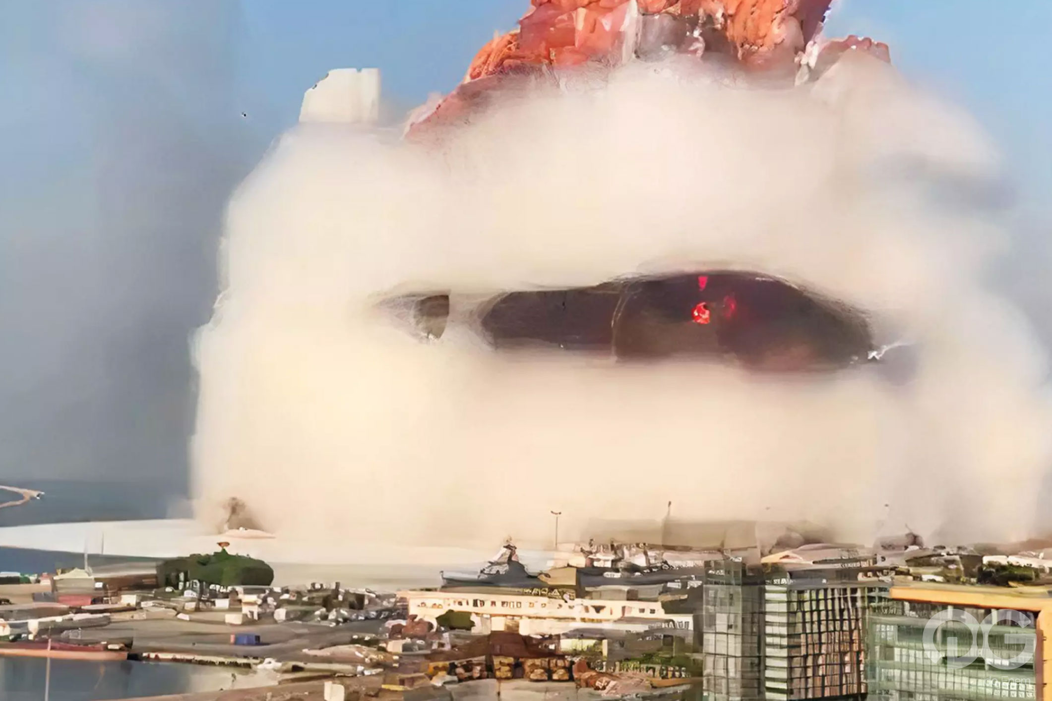 explosão em Beirute