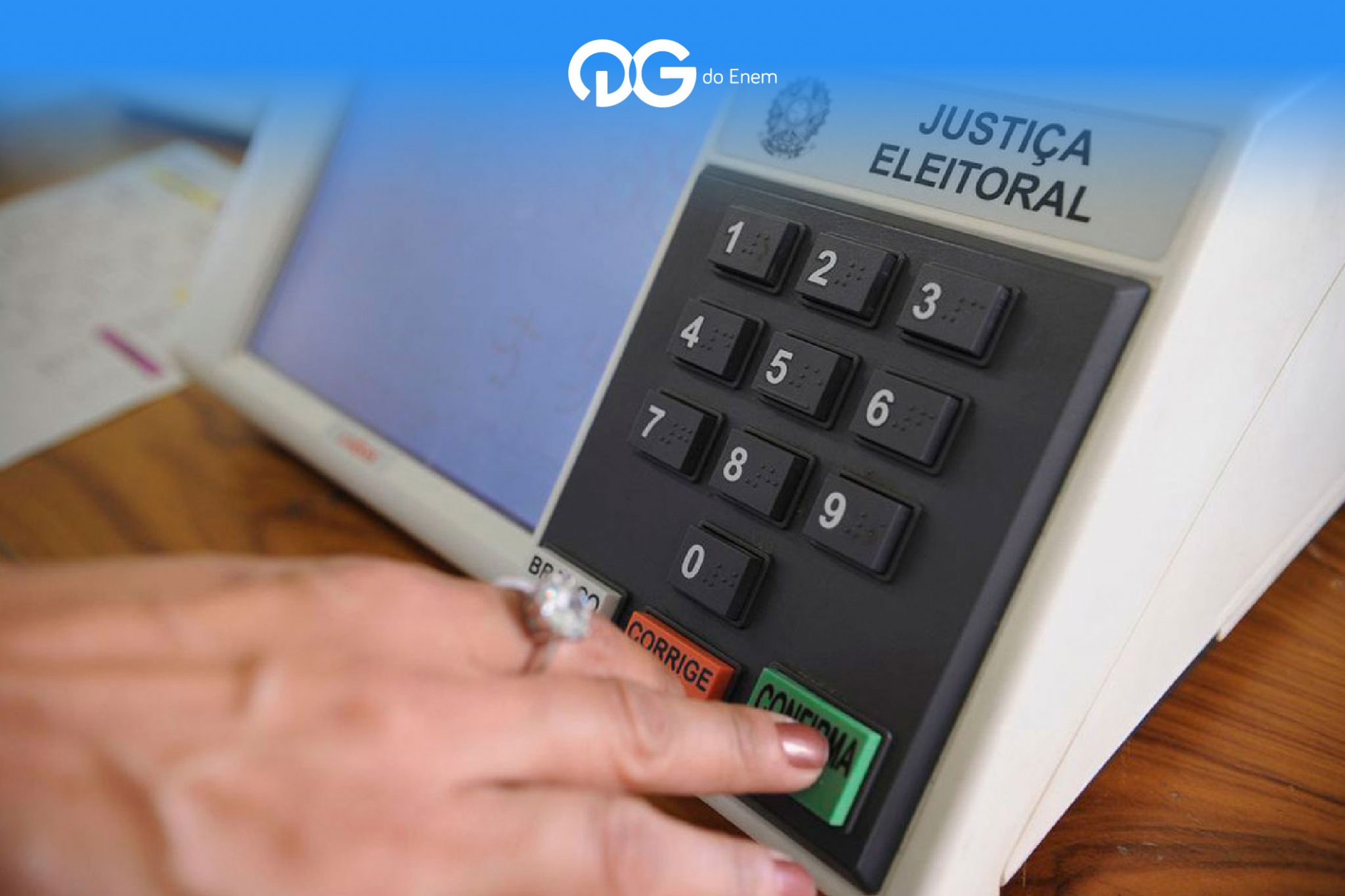 Como o cenário de eleições pode aparecer em vestibulares pelo país?