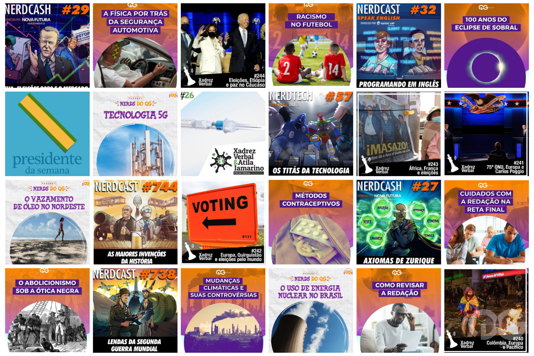 Podcasts que vão te ajudar a revisar conteúdos